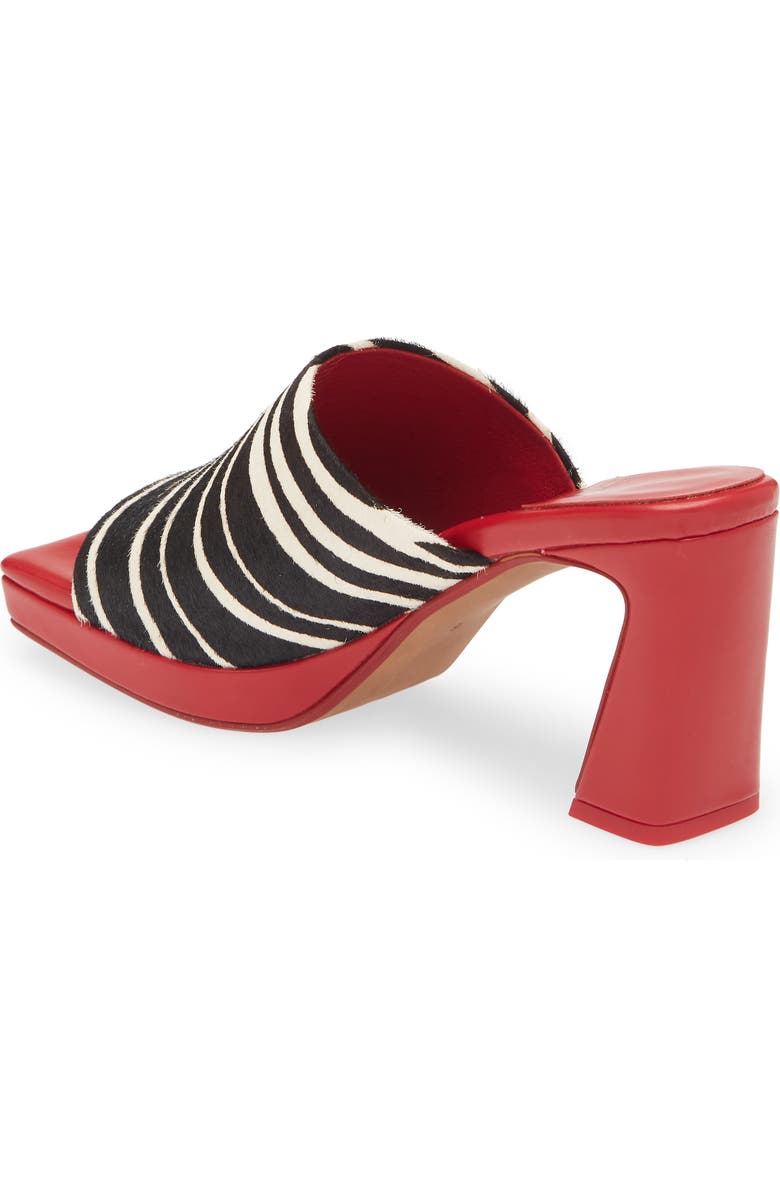 Jeffrey Campbell Caviar Genuine Calf Hair Slide Sandal, Alternate, color,