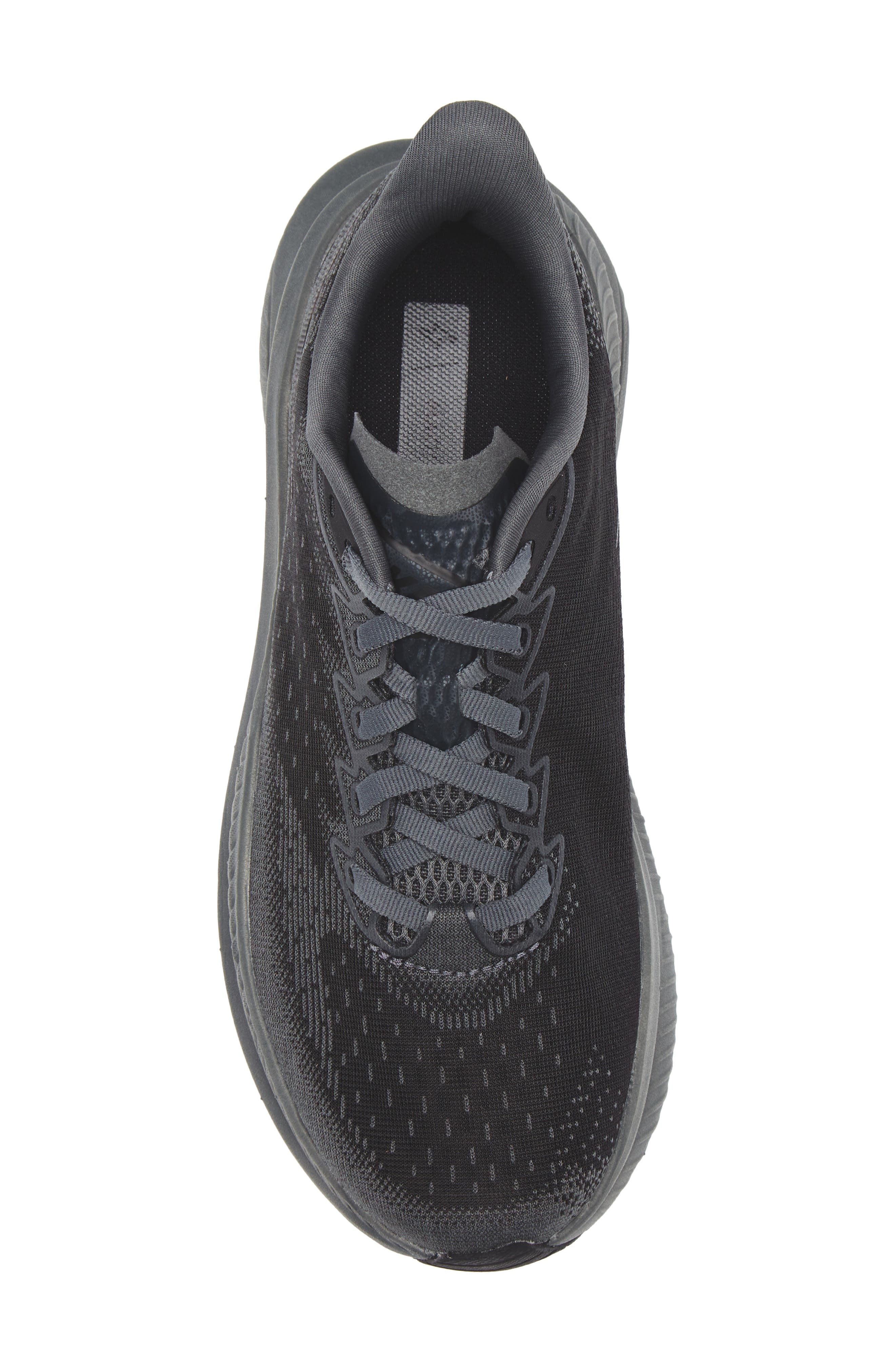 HOKA Mach 6 Running Shoe, Alternate, color, Black / Black