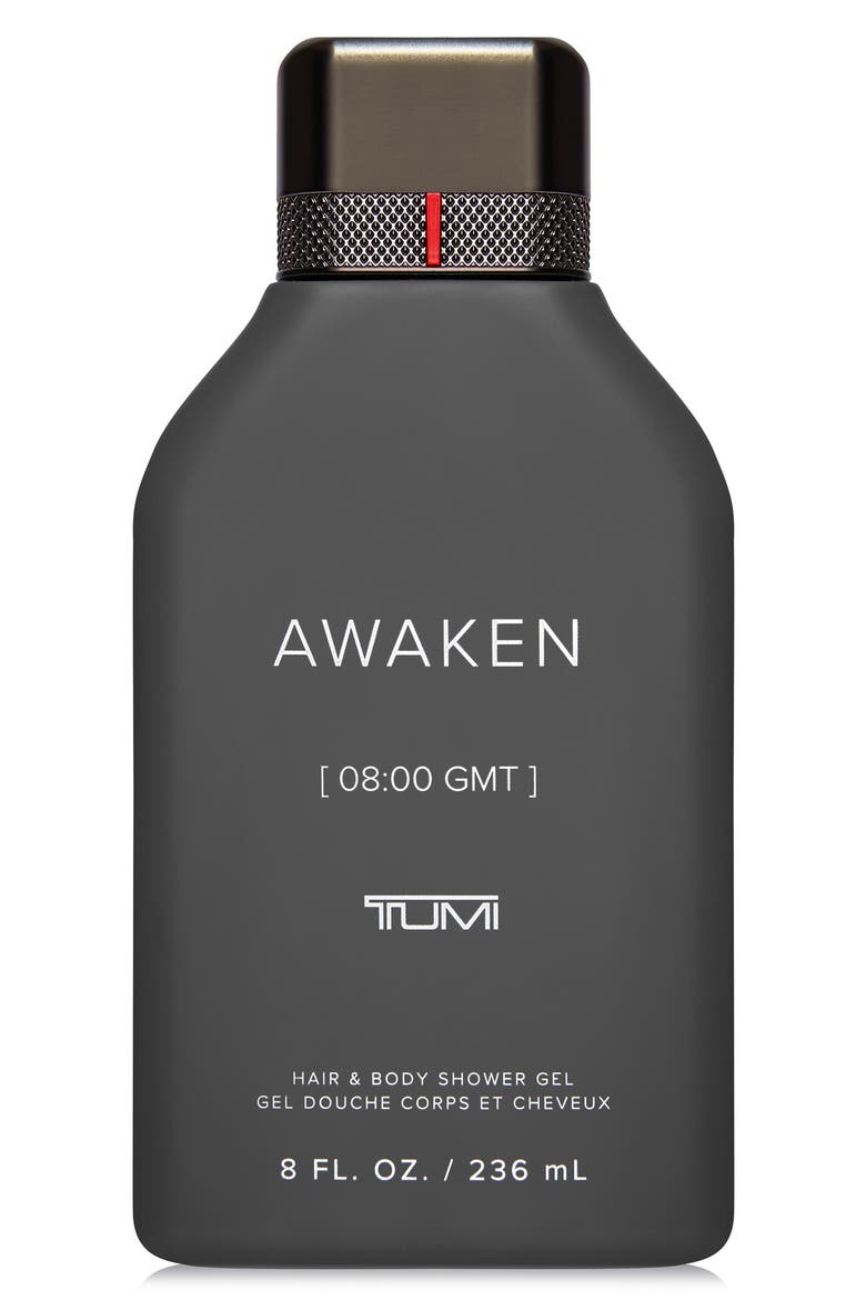 Awaken [08:00 GMT] Hair & Body Shower Gel, Main, color, NO COLOR
