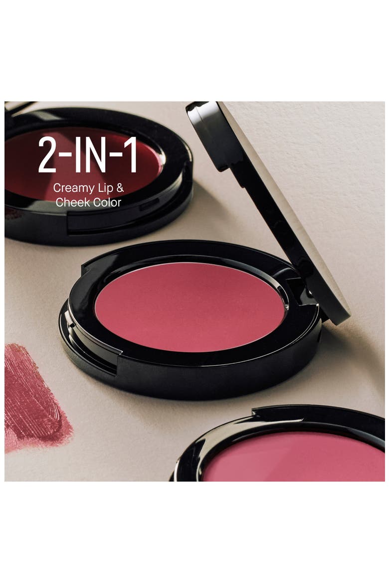 Powerful Pink Pot Rouge Cream Blush for Lips & Cheeks (Limited Edition), Alternate, color, POWDER PINK
