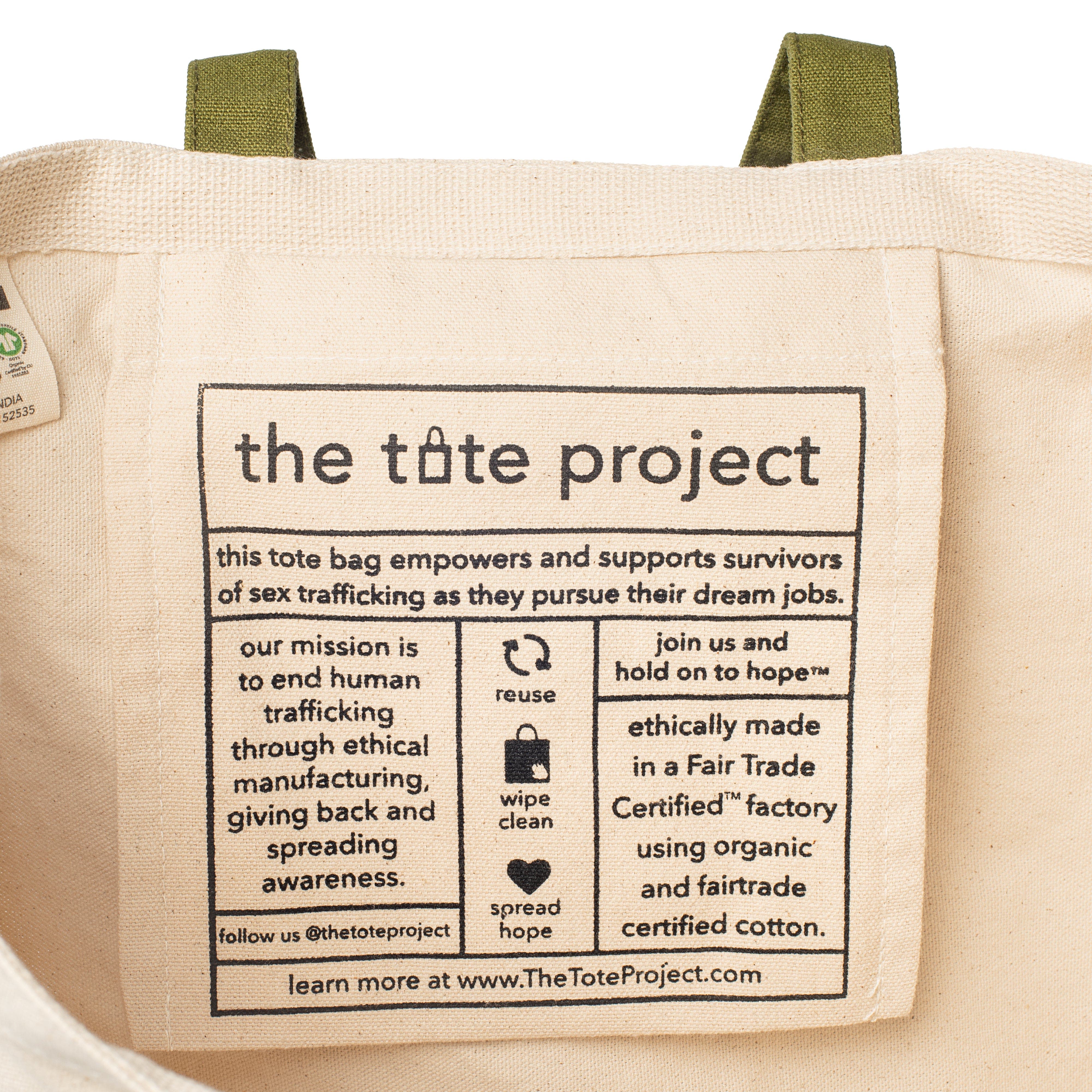 The Tote Project Free to Fly | Tote, Alternate, color, Olive Green