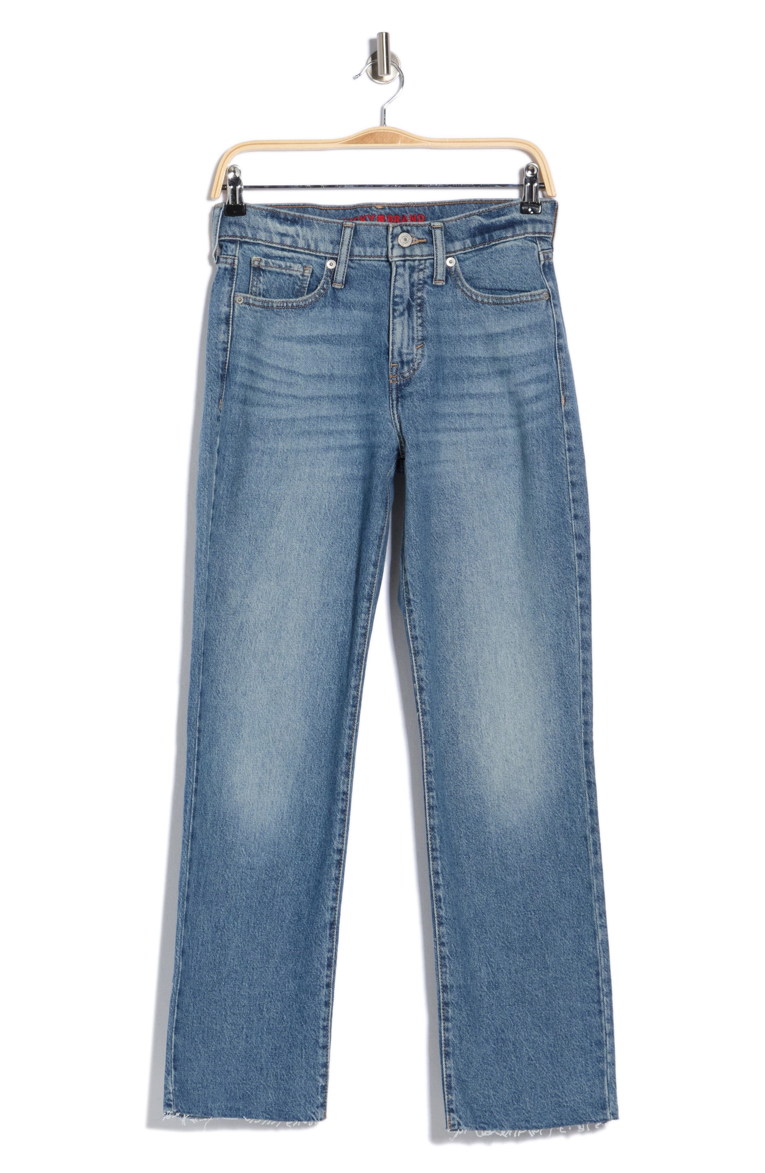 Lucky Brand Zoe High WAist Straight Leg Jeans