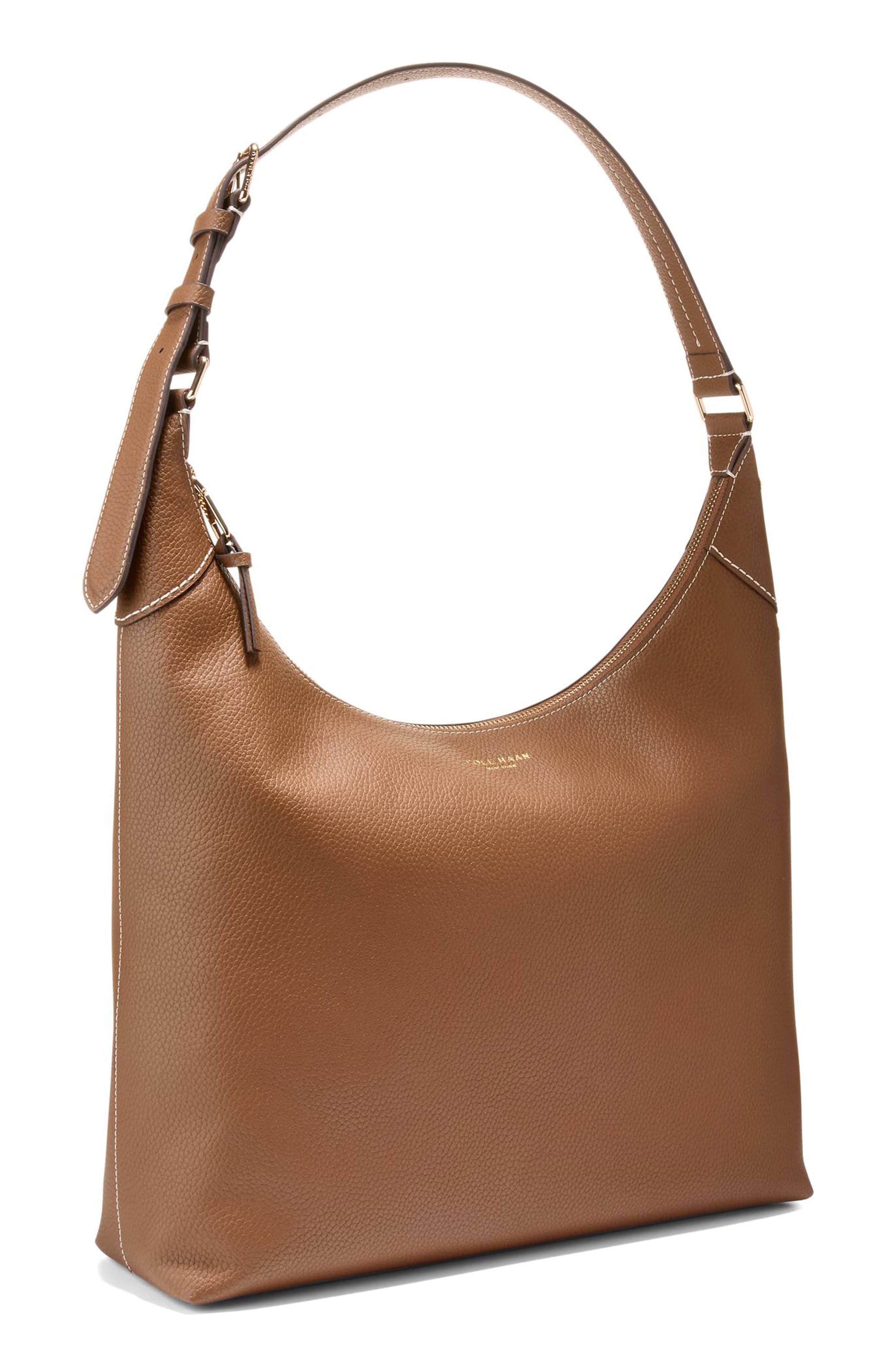 Florence Hobo Shoulder Bag, Alternate, color, NEW CARAMEL