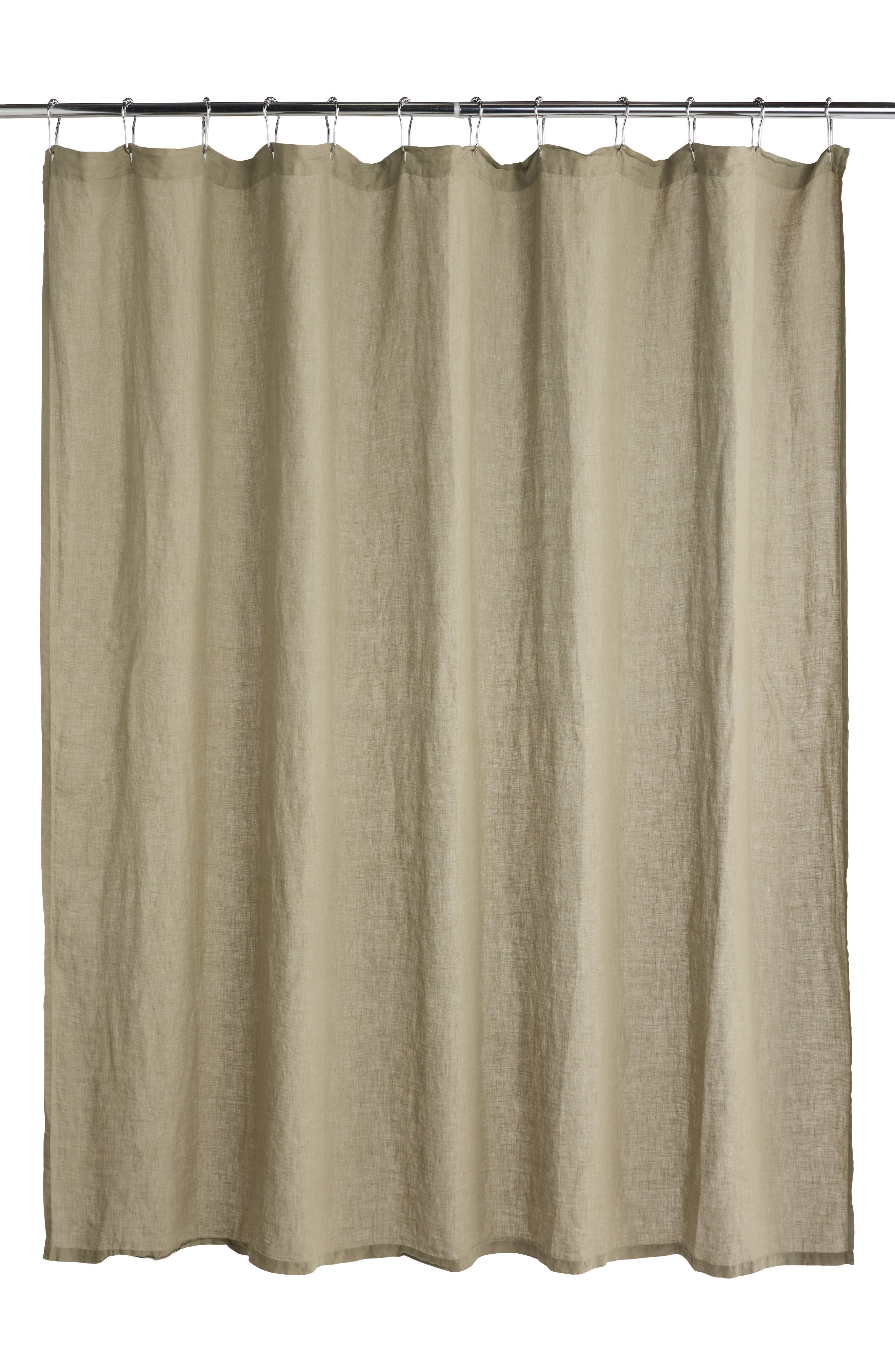 Linen Shower Curtain