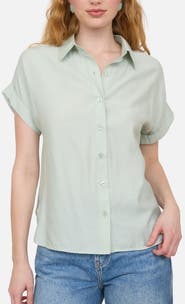 Blu Pepper Short Sleeve Button-Up Shirt