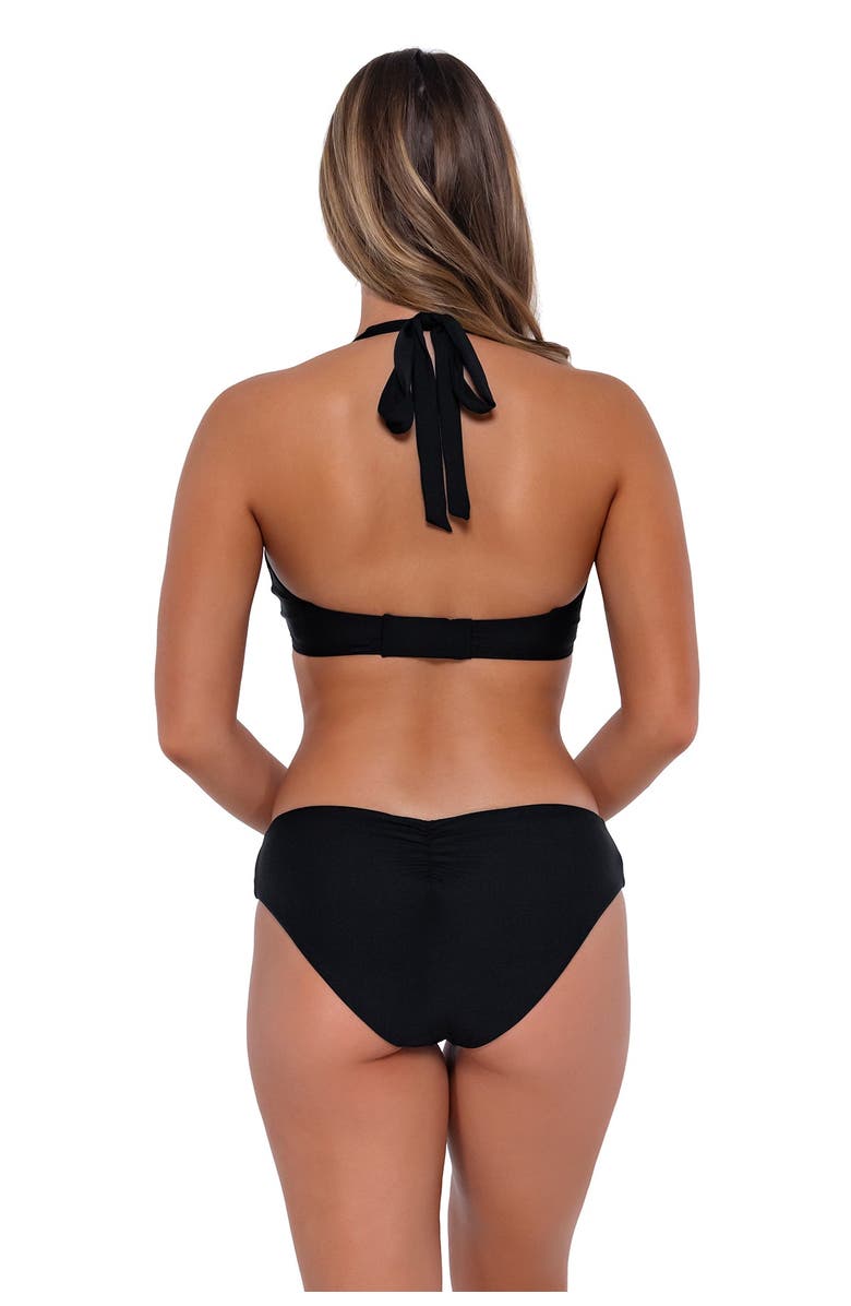 Sunsets Vienna V-Wire Bikini Swimsuit Top - DD Cup, Alternate, color, Black