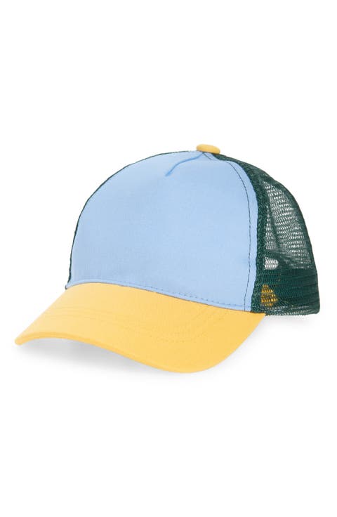 Kids' Colorblock Mesh Trucker Hat