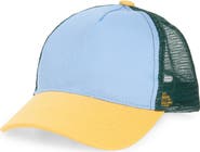 Treasure & Bond Kids' Colorblock Mesh Trucker Hat