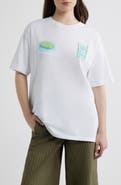 Damson Madder Savon Cotton Graphic T-Shirt