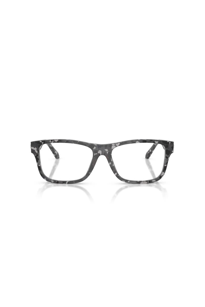 54mm Square optical glasses, Alternate, color, Tortoise