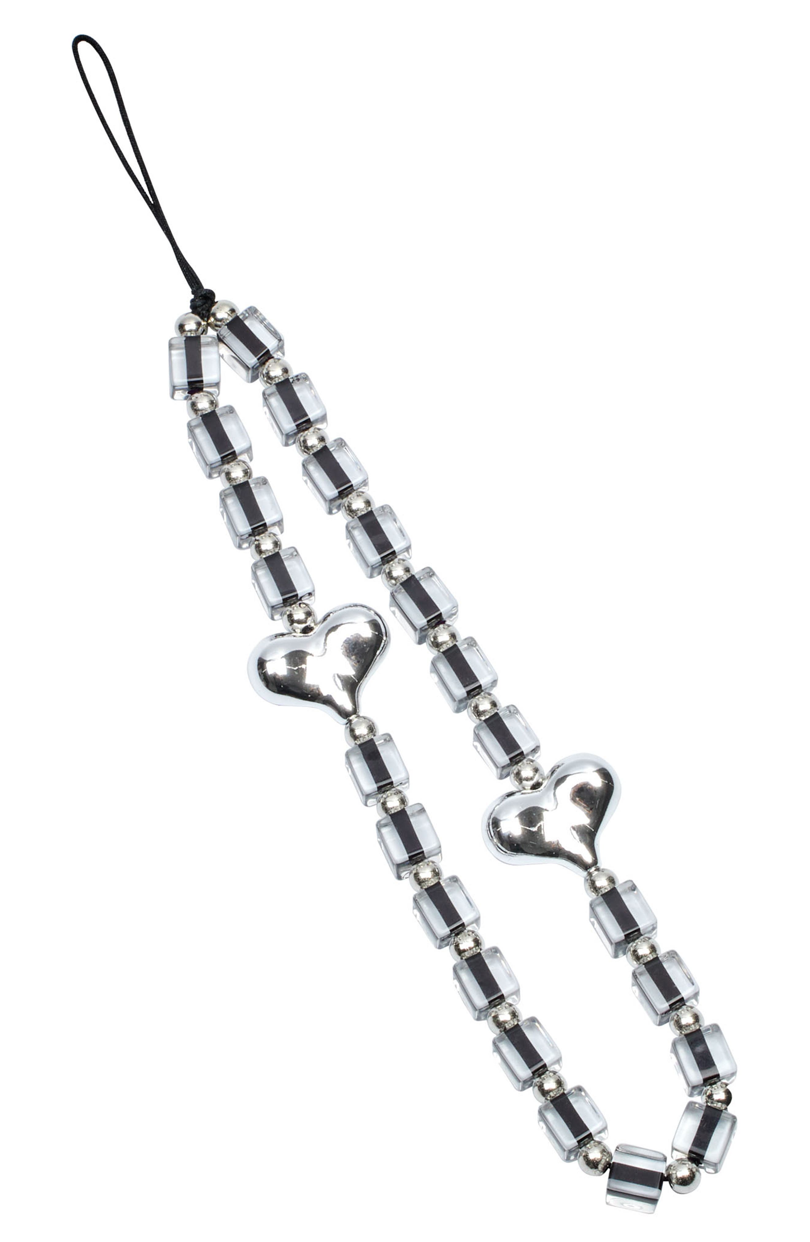 Auramma Cool Girl Beaded Phone Charm