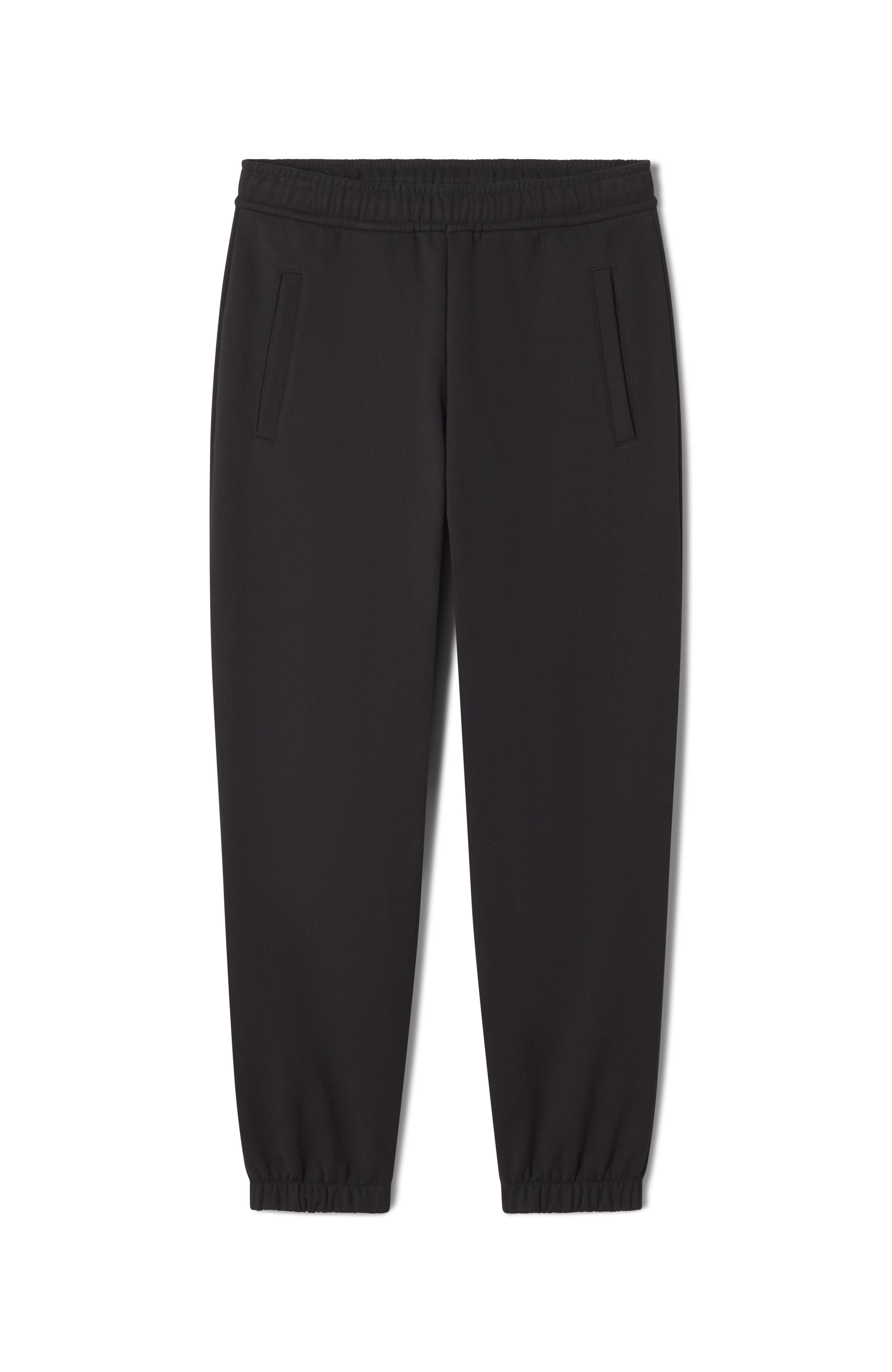 Black Modern Curb Jogging Pants - image 2