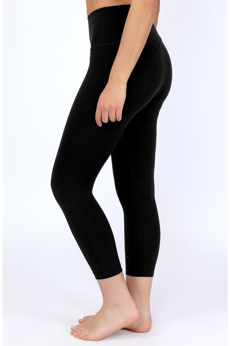 Powerflex High Rise Capri Leggings, Alternate, color, BLACK