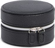 Nordstrom Round Faux Leather Watch Box