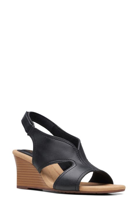 Kyarra Aster Slingback Wedge Sandal (Women)