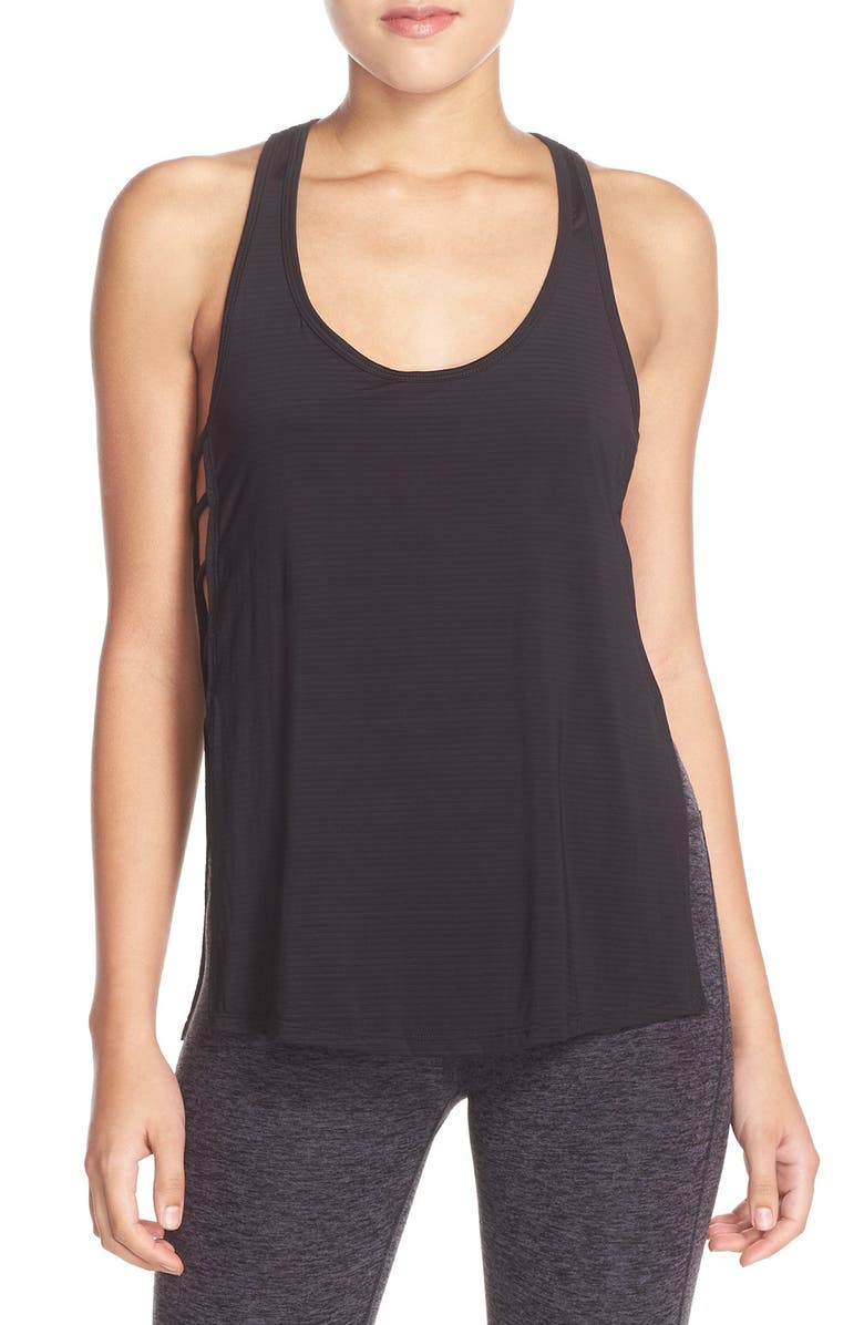 Beyond Yoga Cutout Sides Racerback Tank, Alternate, color,