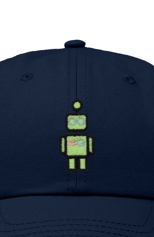 Dalix Robot Hat In Navy Blue