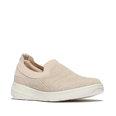 argue×U-DOT SLIP-ON NUDE BEIGE ALW SLIP-ON BEIGE