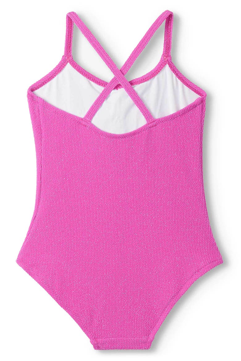 Kids' Rose Violet One-Piece Swimsuit, Alternate, color, PINK