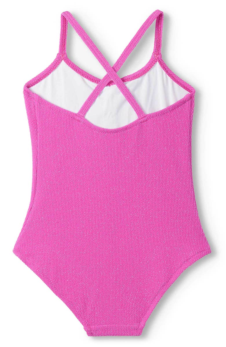 Hatley Kids' Rose Violet One-Piece Swimsuit, Alternate, color, Pink
