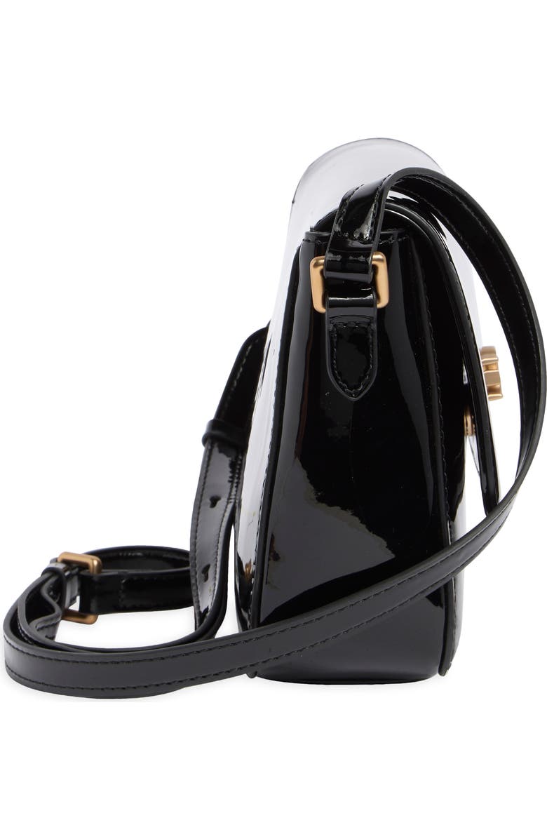 Sam Edelman Elcie Box Patent Shoulder Bag, Alternate, color,