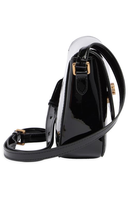 SAM EDELMAN SAM EDELMAN ELCIE BOX PATENT SHOULDER BAG
