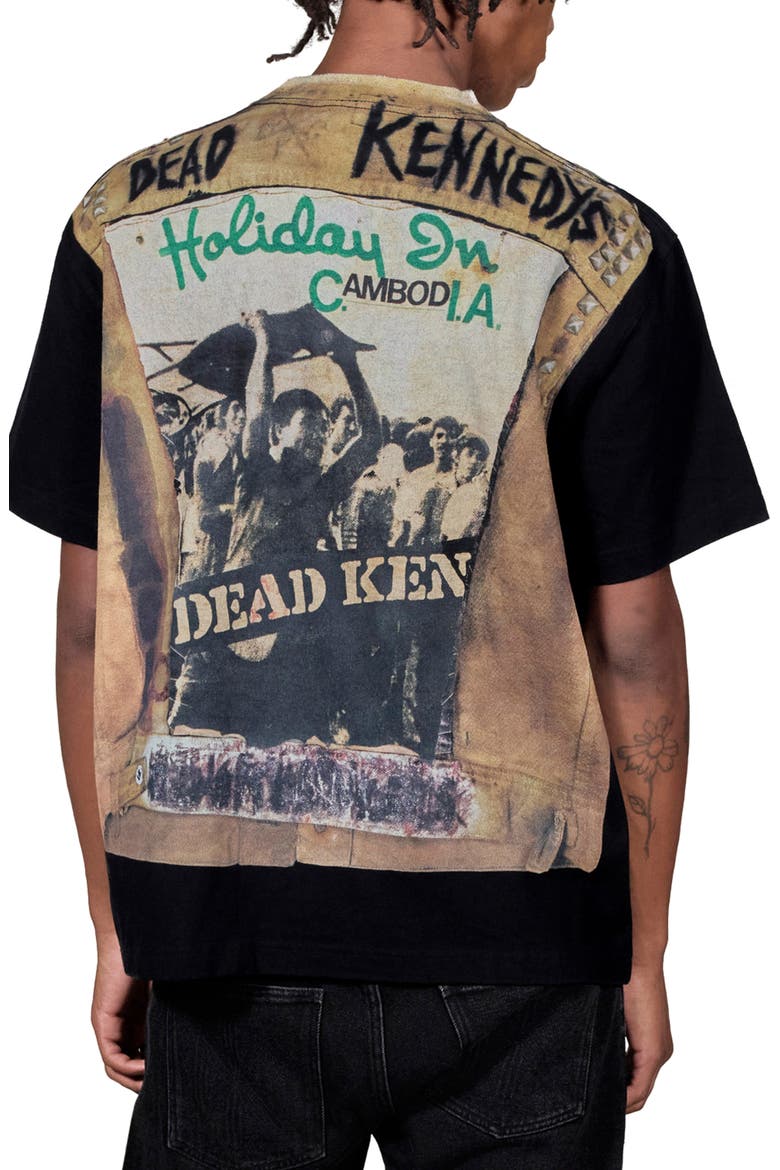 Vest Heavyweight Graphic T-Shirt, Alternate, color, BLACK
