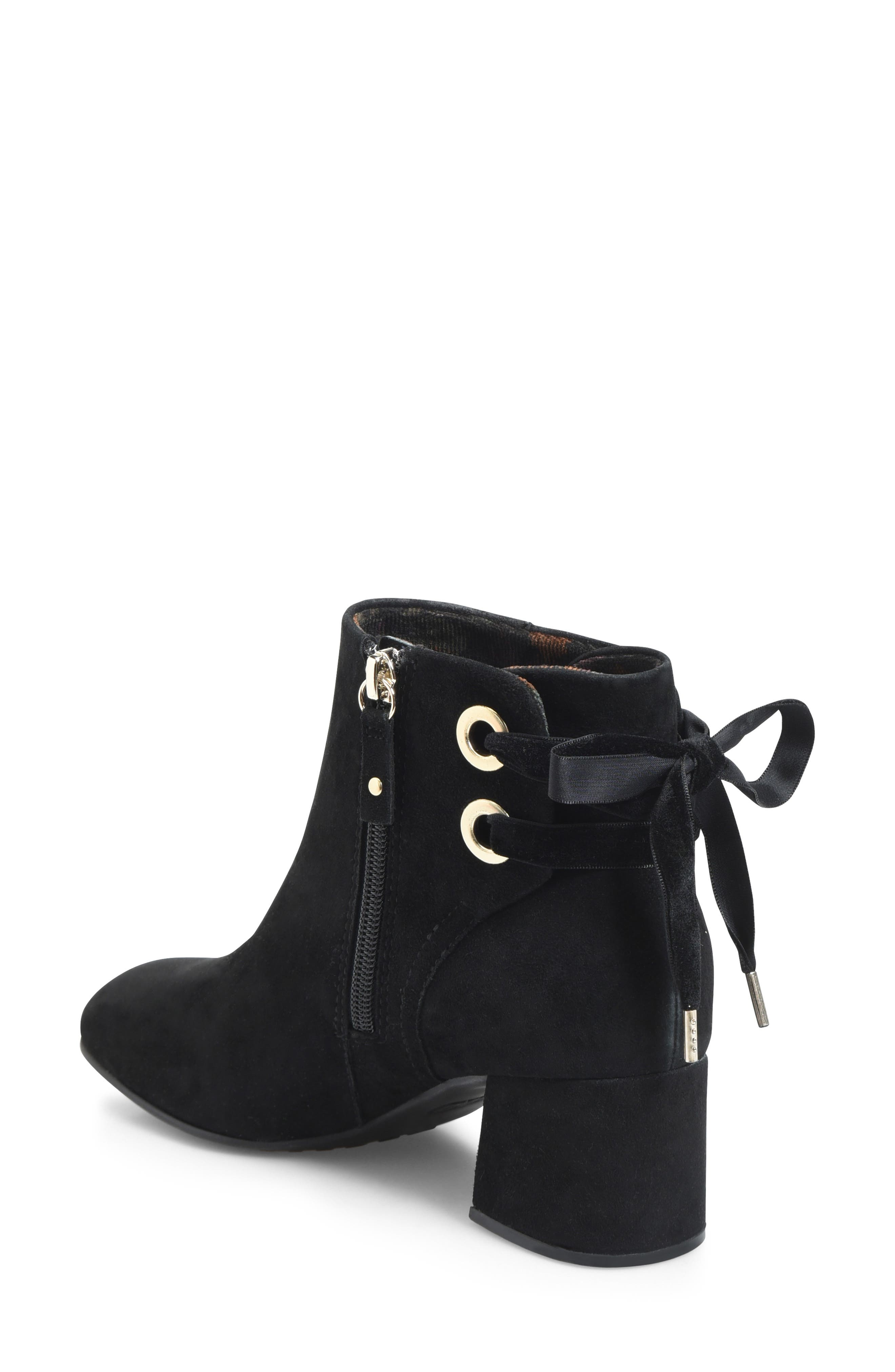 Lloy Bootie, Alternate, color, BLACK SUEDE