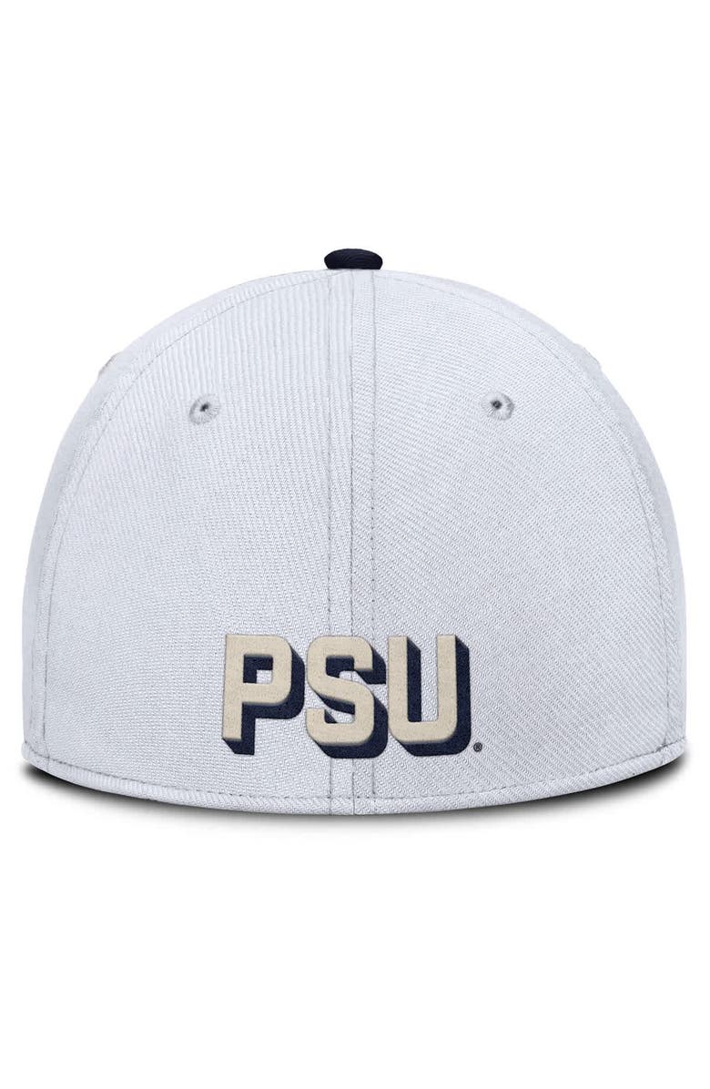 Nike Men's Nike White Penn State Nittany Lions Legacy Rise Performance Flex Hat, Alternate, color, White