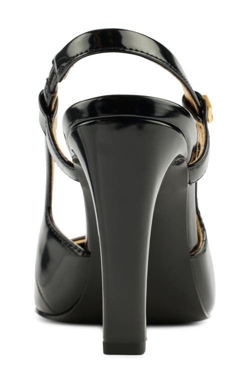 Donna Karan New York Donna Pointed Toe Slingback Pump In Black