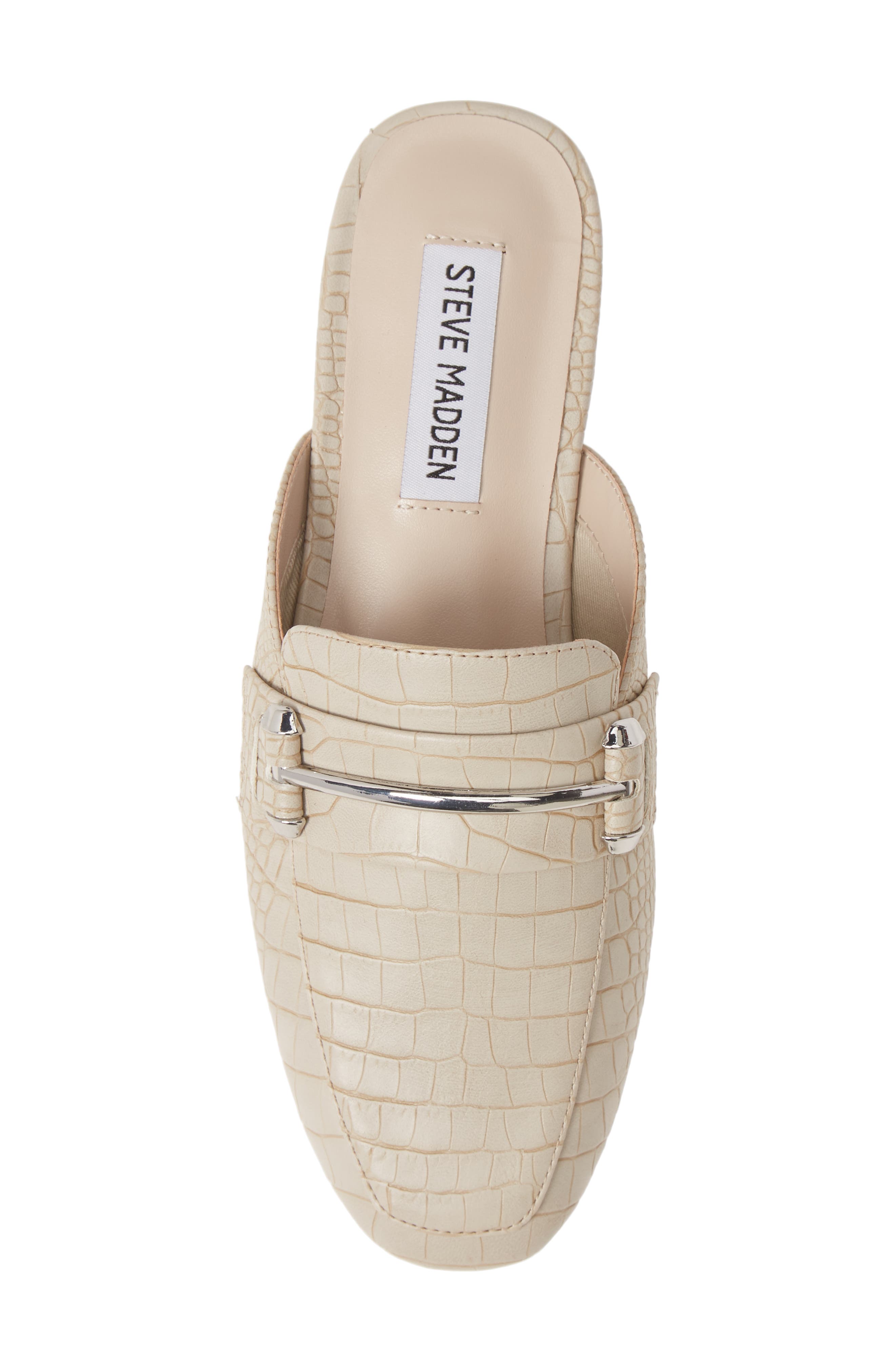 Kite Loafer Mule, Alternate, color, TAUPE CROCO
