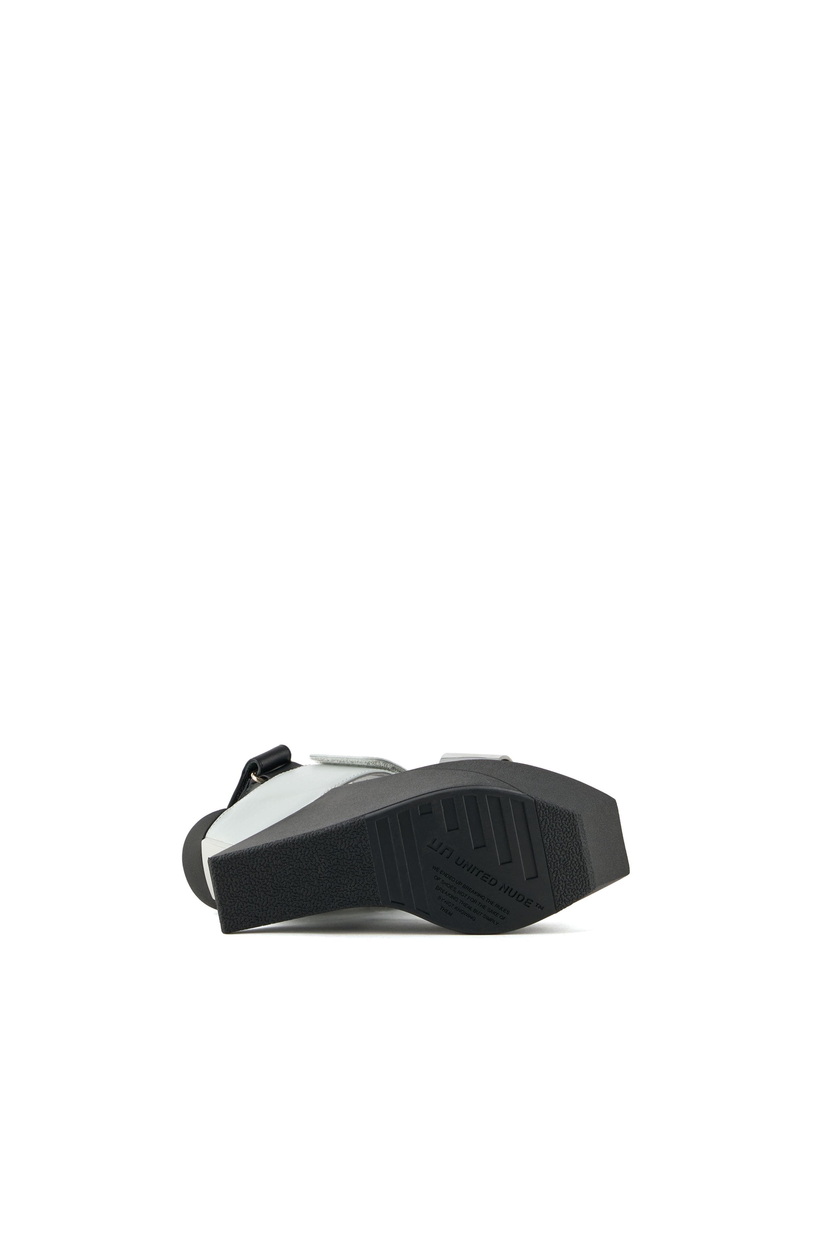 United Nude Delta Wedge Sandal, Alternate, color, Steel
