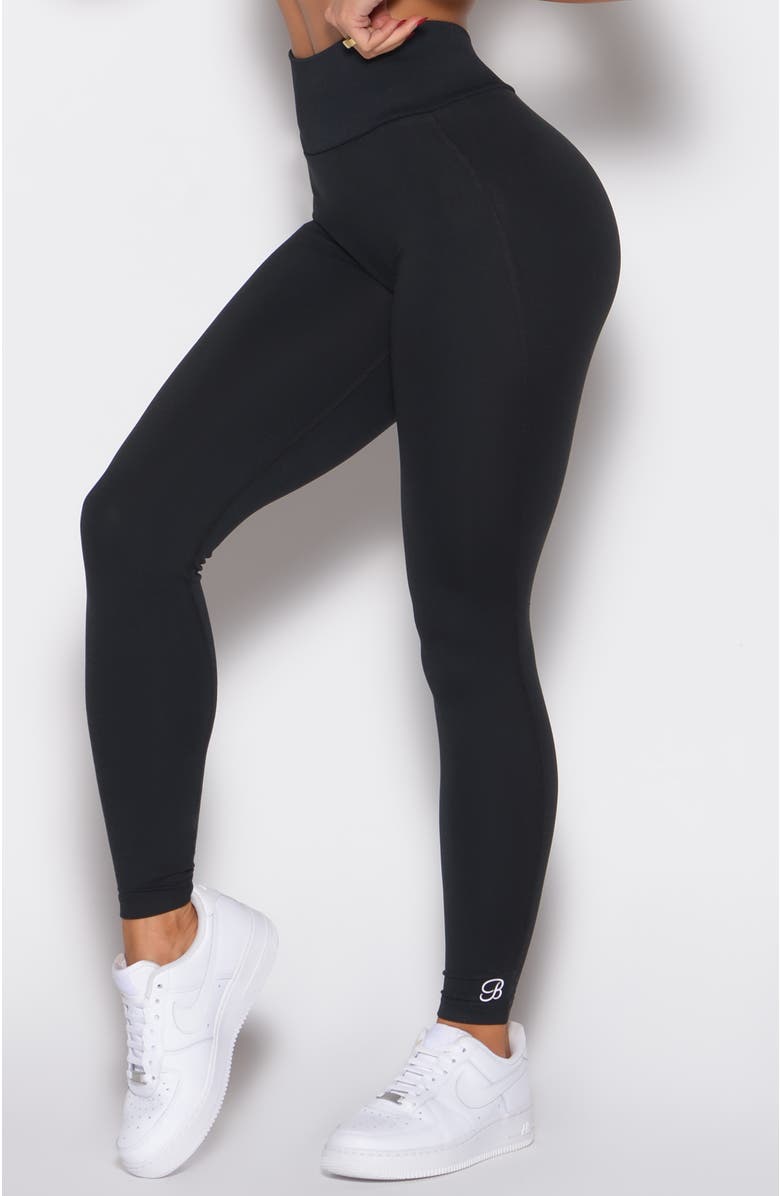 Bombshell Sportswear Figure Butt Lift Leggings, Alternate, color, Black