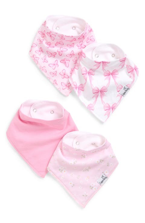 Bow My Gosh Assorted 4-Pack Bandana Bibs (Baby)