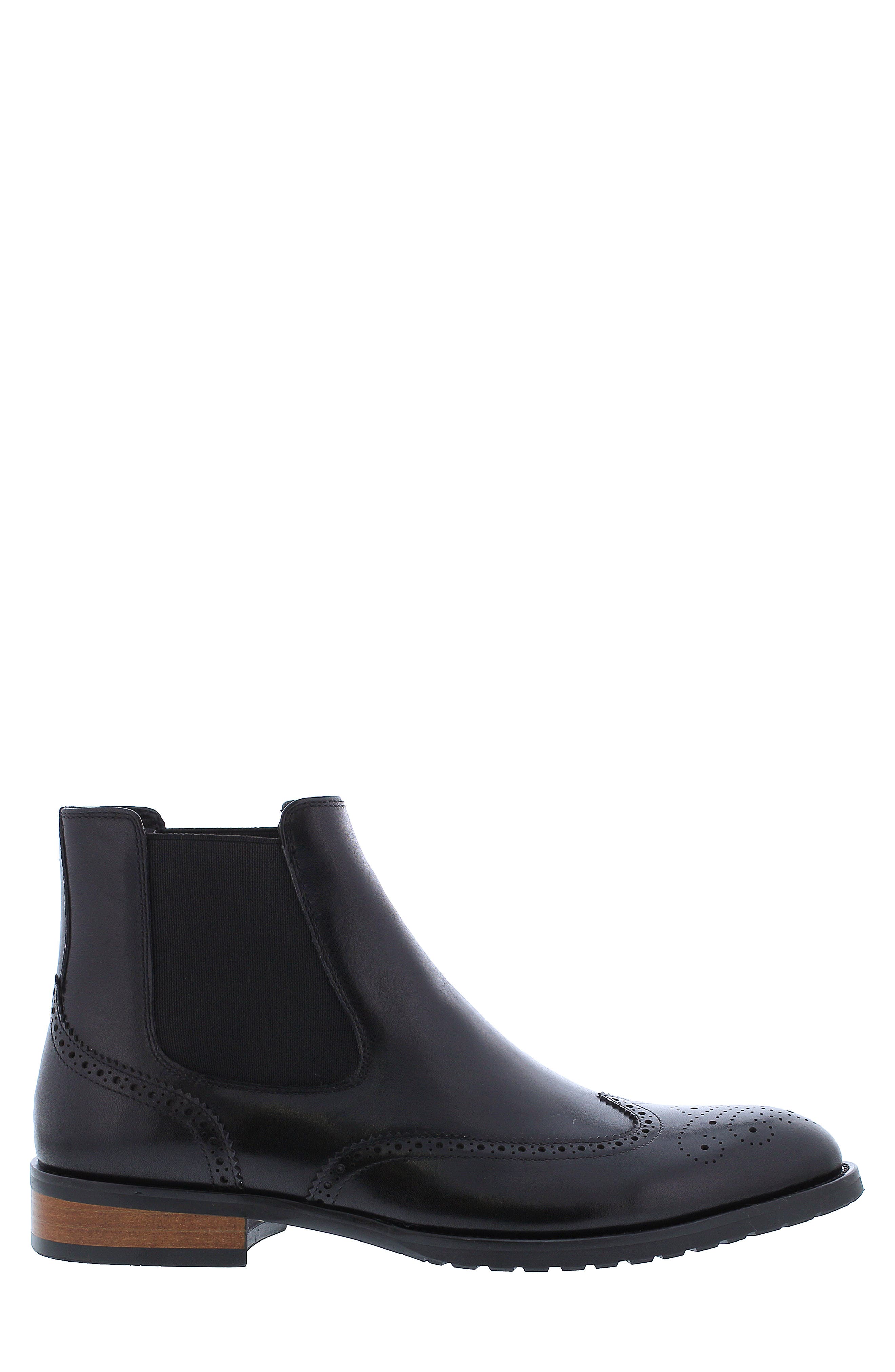 Zanzara Rhea Wingtip Chelsea Boot, Alternate, color, 