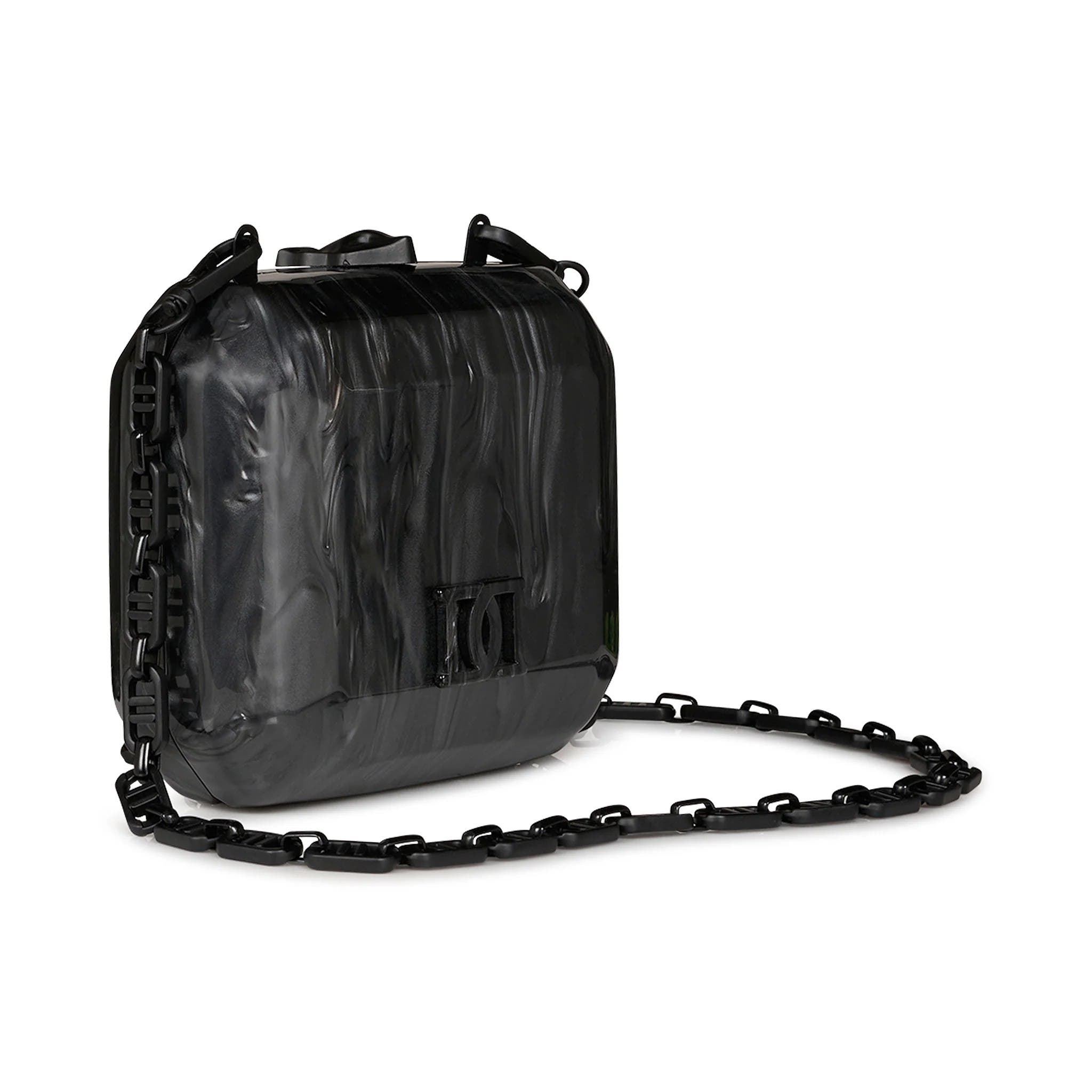 DESERI Diva Crossbody Clutch, Alternate, color, Black