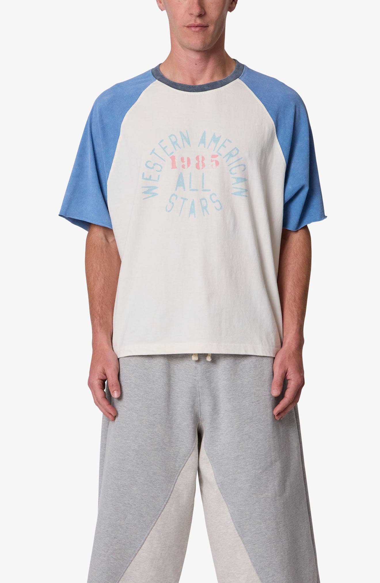 selected OFF WHITE/ BLUE