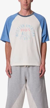 mnml Vintage All Stars Graphic Baseball T-shirt