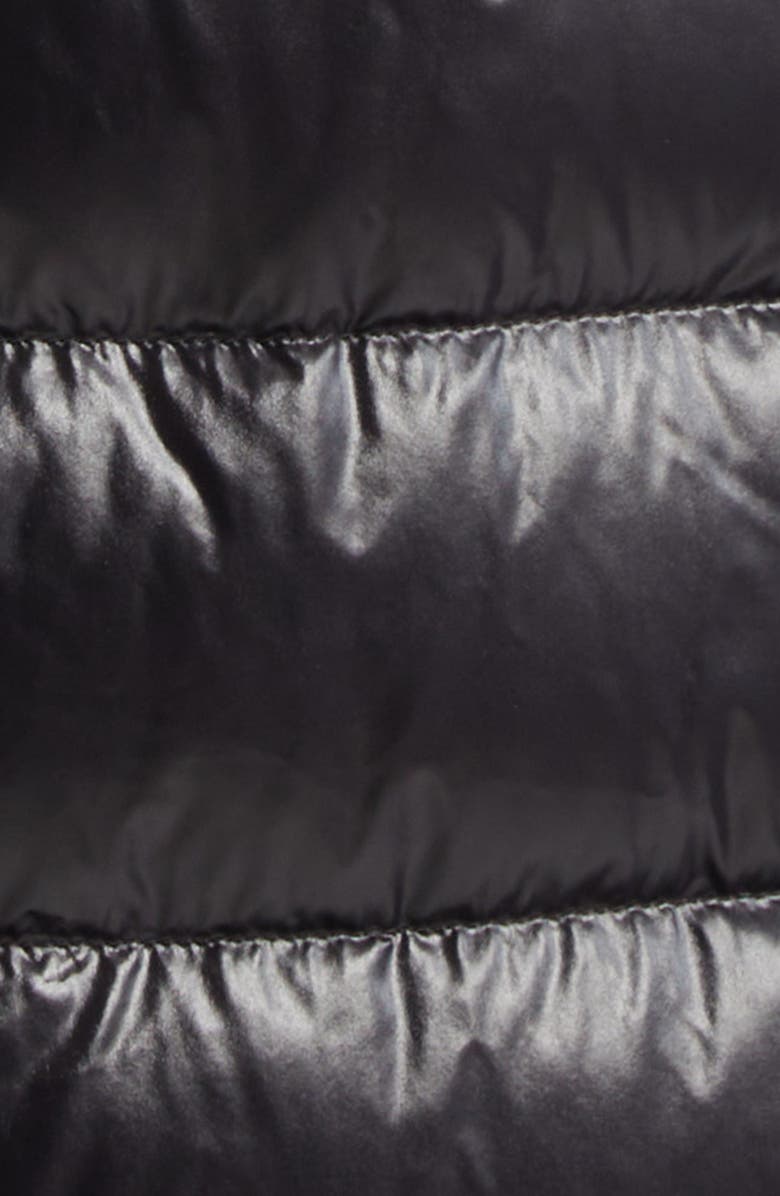 Moncler Courcelles Down Hooded Coat, Alternate, color, Black