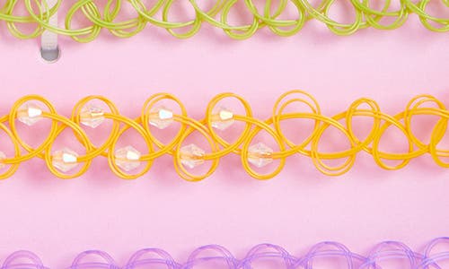 Capelli New York Kids' Assorted 10-pack Choker & Ring Set In Multi