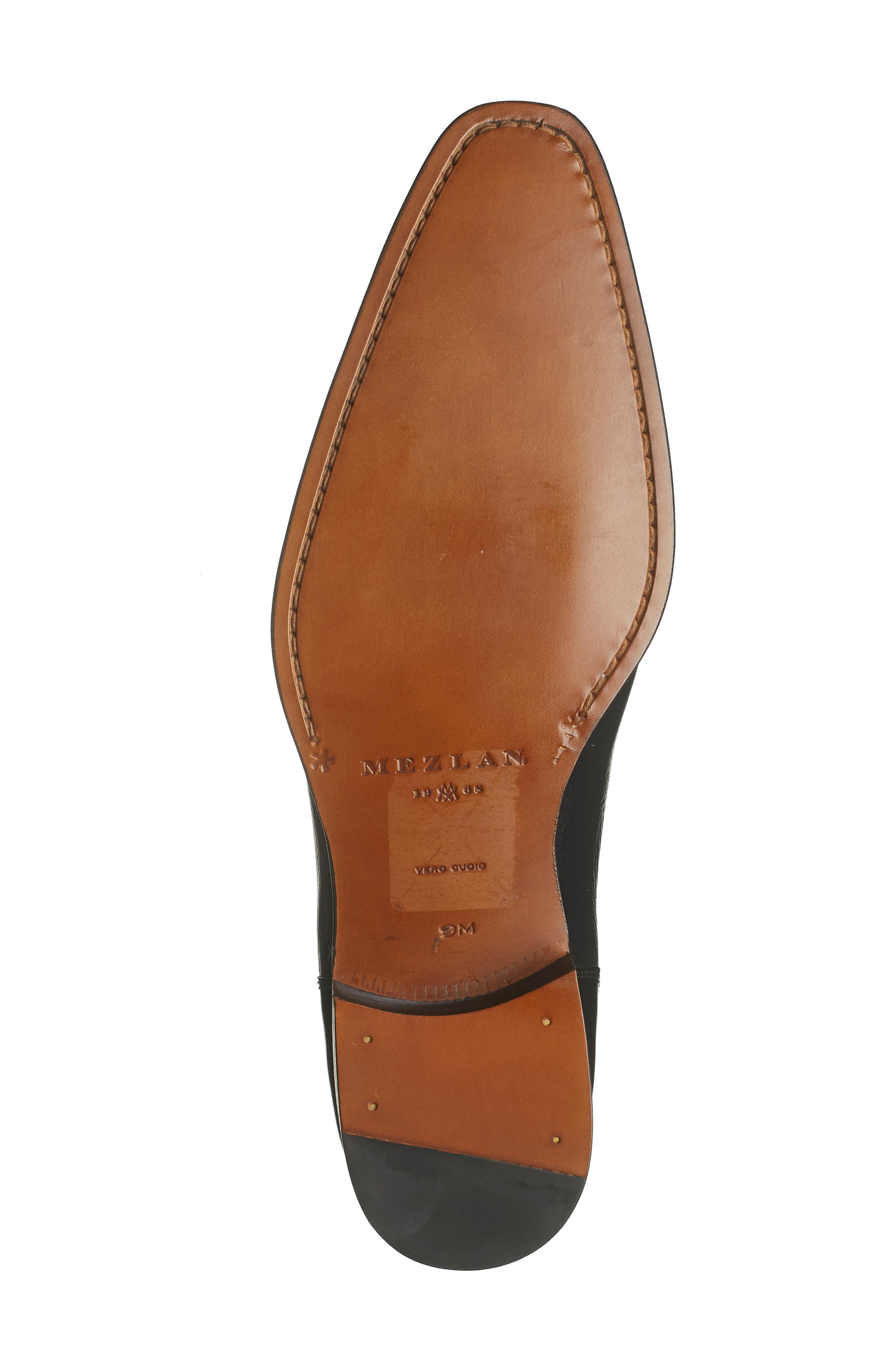 Mezlan Brogue Toe Loafer, Alternate, color, 