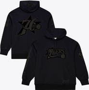 Mitchell & Ness Men's Mitchell & Ness Black Philadelphia 76ers Phantom Fleece Hoodie