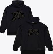 Mitchell & Ness Men's Mitchell & Ness Black Philadelphia 76ers Phantom Fleece Hoodie