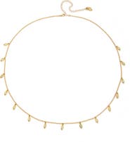 Ettika Crystal Charm Belly Chain