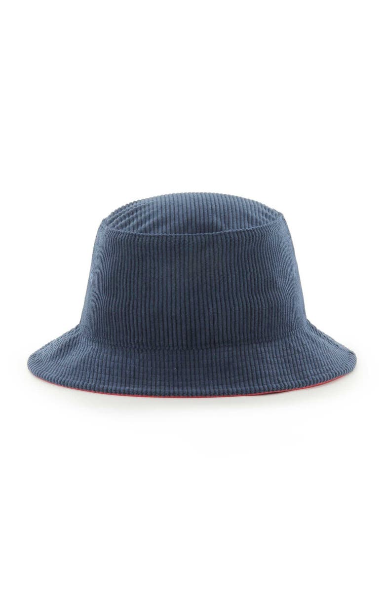 '47 Men's '47 Navy New England Patriots Thick Cord Bucket Hat, Alternate, color, Navy