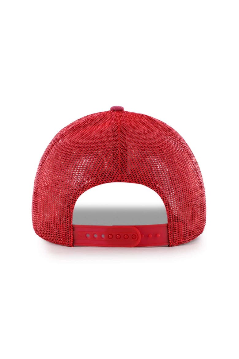 Men's '47 Red St. Louis Cardinals Fiji Trucker Adjustable Hat, Alternate, color, Red