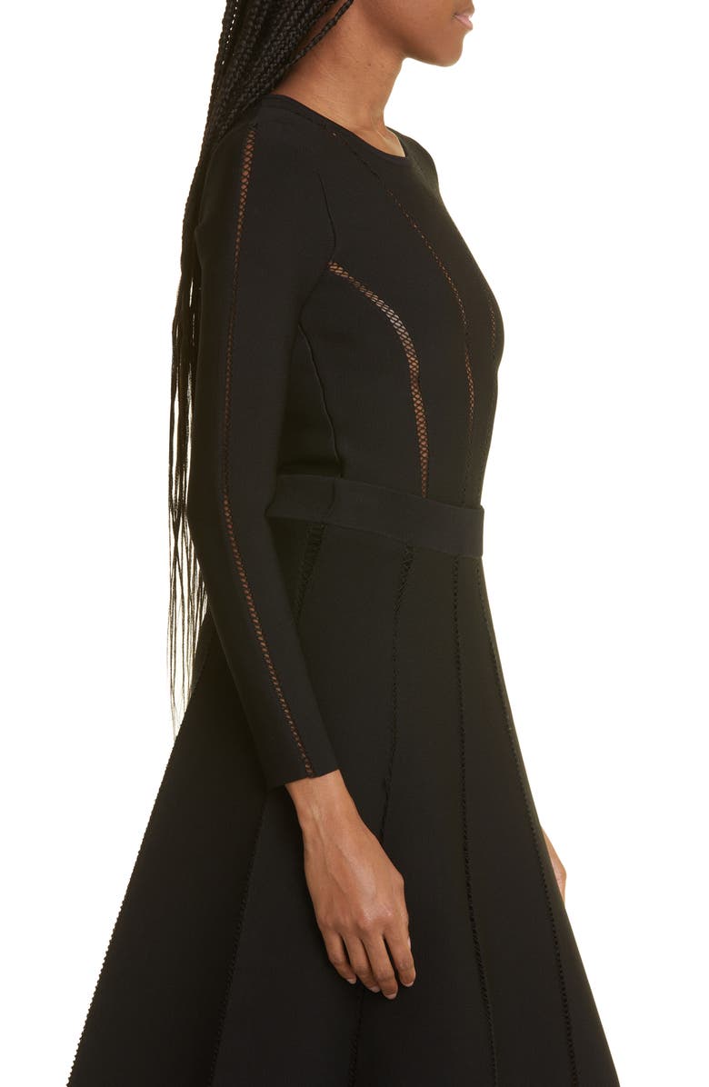 Zimmermann Lace Inset Sweater, Alternate, color, 