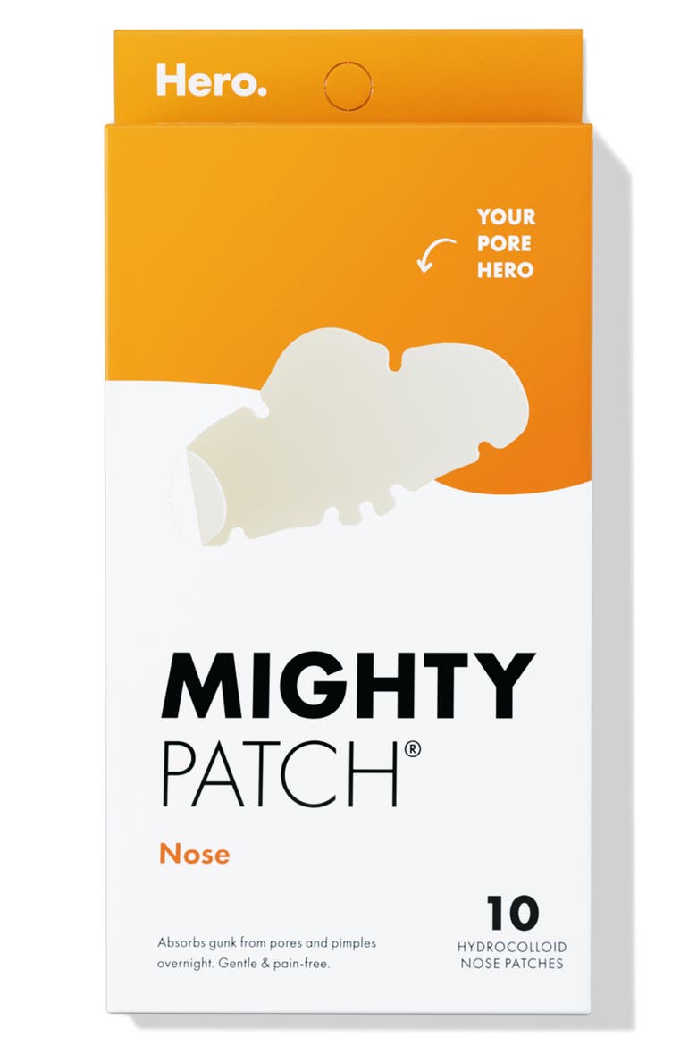 Mighty Patch Nose 10-Pack Hydrocolloid Nose Patches, Main, color, NO COLOR