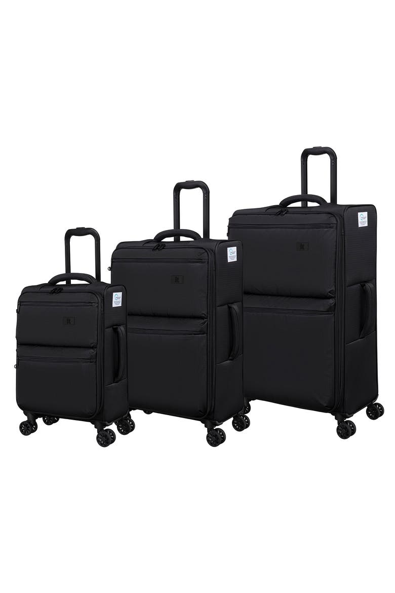 Eco-Classic 29-Inch Softside Checked Suitcase, Alternate, color, BLACK