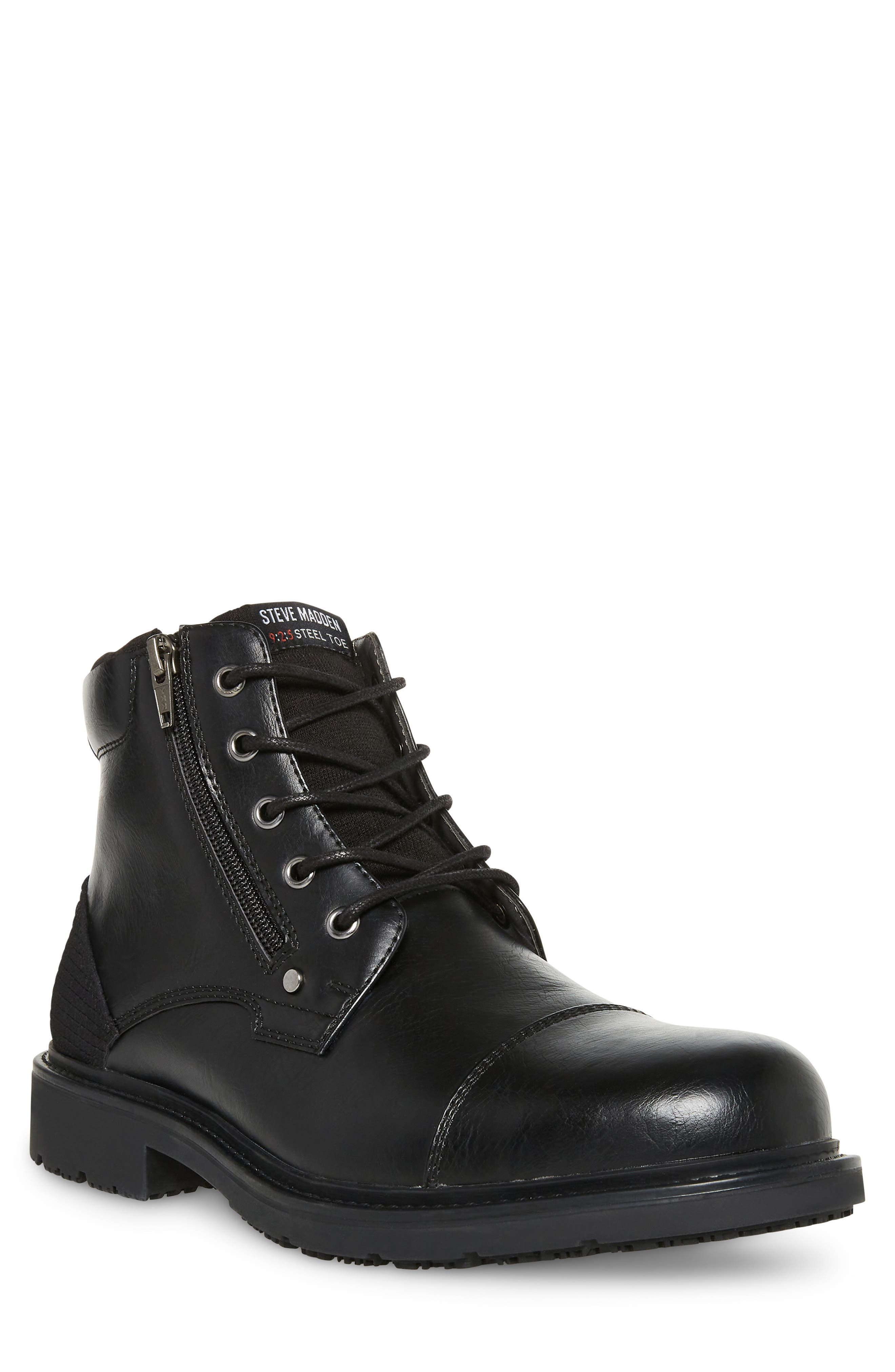 steve madden boots zipper